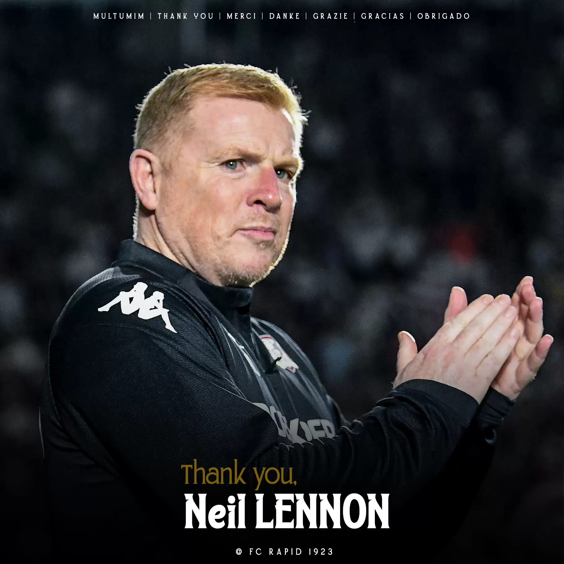 Neil Lennon demis de Rapid