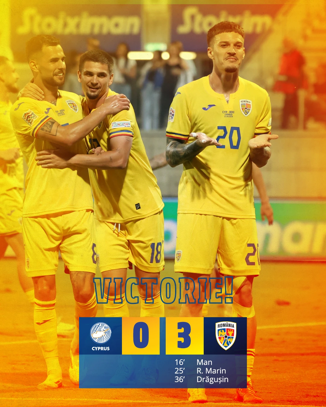 Cipru - România 0-3 Nations League