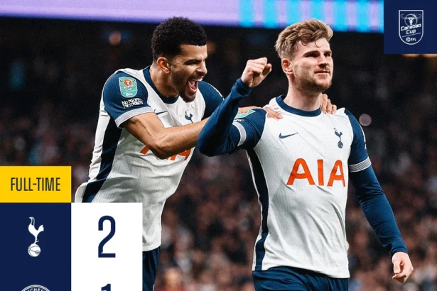 Tottenham - Manchester City 2-1 optimi Cupa Ligii Angliei