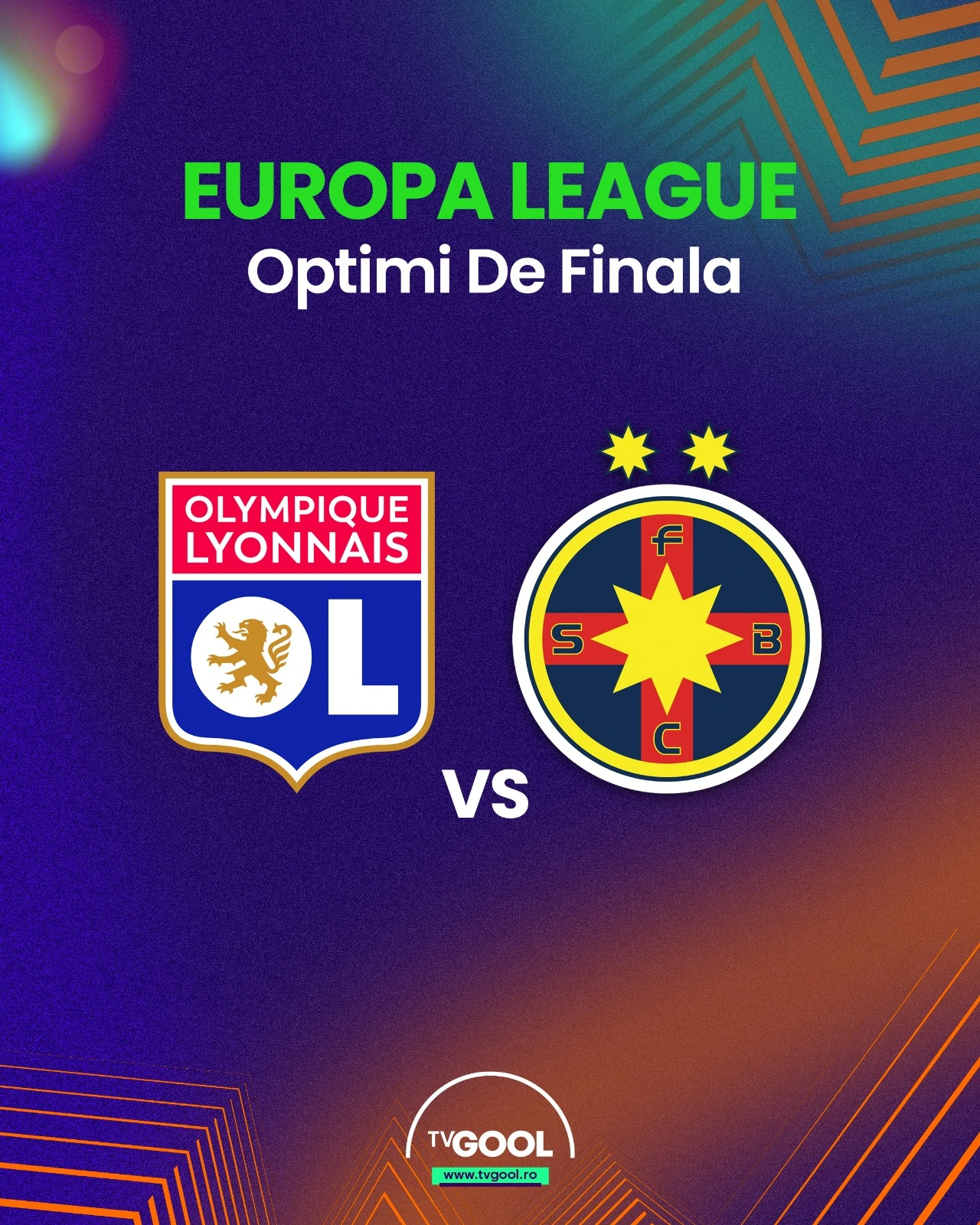 FCSB - Lyon in optimile de finala din Europa League