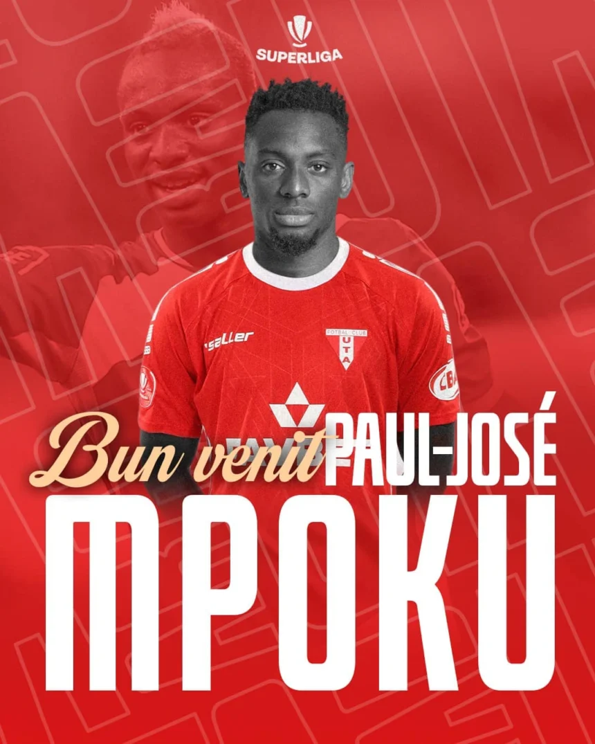 UTA Arad l-a prezentat oficial pe Paul-Jose Mpoku