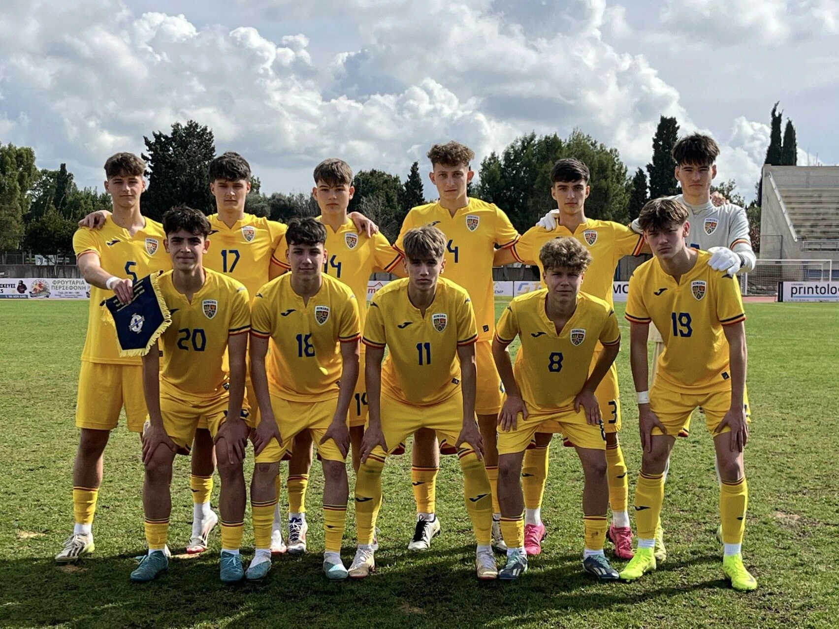 România U16 a debutat cu o victorie 4-0 in fata Irlandei de Nord la Turneul de Dezvoltare UEFA