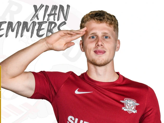 Xian Emmers exclus din lotul pentru Superliga de Rapid