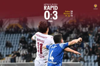 Metalul Buzau - Rapid 0-3 sferturi Cupa Romaniei